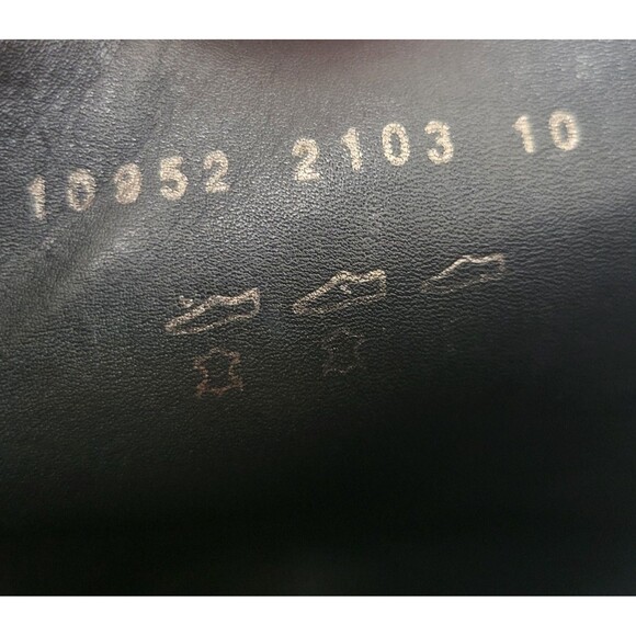 Hugo Boss Rare Chelsea Chukka Ankle Side Zip Black Leather Boots Men's Size 10 - Picture 12 of 12